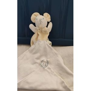 Doudou Souris Cajou Mouchoir Jaune Vert Sucre D Orge - Occasion