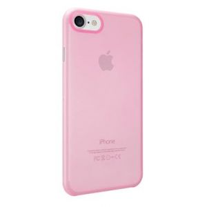 Ozaki O!Coat 0.3 Jelly coque pour t&eacute;l&eacute;phone 4.7" Housse Rose pour Apple iPhone 7 - Occasion