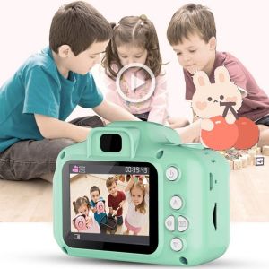 Appareil photo enfant, 1080P HD 32GB TF carte USB, Vert - Occasion