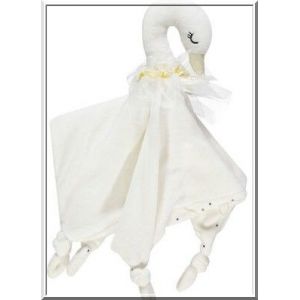 Doudou Cygne Blanc Orchestra My First Collection Peluche Jouet Bebe Naissance Soft Toy Cuddle Blankie My Golden Swan Baby - Occasion