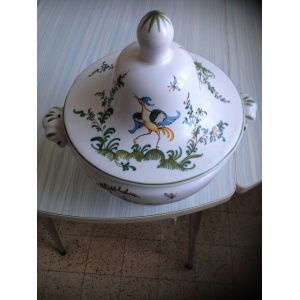 Soupière Et Plat De Moustiers - Occasion
