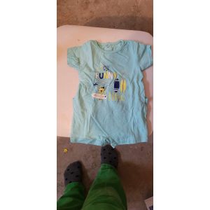 Combishort Bébé 62 Cm - 3 Mois In Extenso - Occasion
