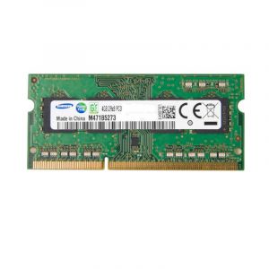 4Go RAM PC Portable SODIMM Samsung M471B5273CH0-CH9 PC3-10600S 1333MHz DDR3 - Occasion