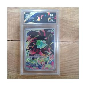 Pok&eacute;mon - Carte &Agrave; L'Unit&eacute; - Bulbizarre (Meg 133/132) Grade 10 Collect Aura - Occasion