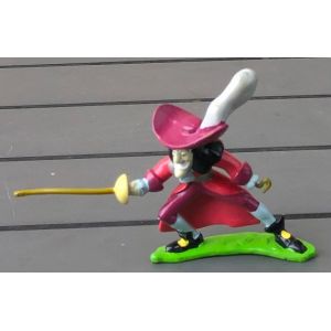 Figurine Capitaine Crochet, Peter Pan, Walt Disney, Dessin Animé - Occasion