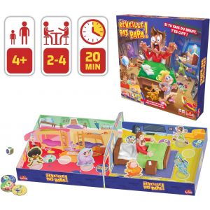 Jeu De Société Reveille Pas Papa Amusant Enfants Et Famille - Dès 4 Ans - Stimule Réflexion Et Motricité - 2 À 6 Joueurs - Occasion