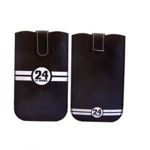 Etui Pouch Noir Racing Vintage Scratch Large 24 Heures Du Mans Iphone 4 Et 4s - Occasion