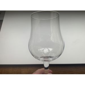 8 Grands Verres &Agrave; Vin Ballons En Cristal Pour Bourgogne Ou Bordeaux - Occasion