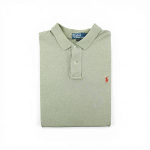 Reconditionn&eacute; - Polo Manches Courtes Homme Kaki - Taille 2xl - Homme - Kaki - Occasion