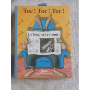 L¿École Des Loisirs, Jeu Toc Toc Toc : Le Loup Est Revenu - Occasion