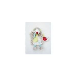 Doudou Babynat Herisson Gris Bn0282 Lettre E Les Douillettes Marionnette - Occasion