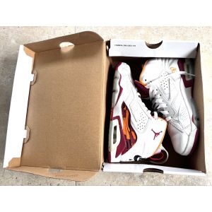 Nike Air Jordan Jumpman Mvp Cardinal Rouge Orange Blanc R&eacute;tro 37,5 - 37 1/2 - Occasion