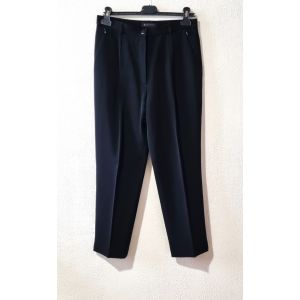 Pantalon Saint Hilaire Femme Taille 40 Noir Tbe - Occasion