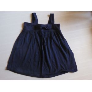 Robe À Bretelles Bleu Marine Guess - 6 Mois - Occasion