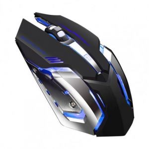 Souris sans fil 2.4G, Rechargeable, silencieuse, galvanisée, USB, sensible, pour ordinateur portable - Occasion