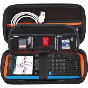 Étui Pour Calculatrice Texas Instruments Ti-Nspire Cx Ii Cas/Cx Ii/Cx Cas/Cx Color Graphing Calculator Et Autres Modèles - Poche En Filet Supplémentaire Pour Câbles Et Autres Accessoires, No[Z1045] - Occasion