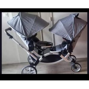 Poussette Double Zoom Abc Design - Occasion