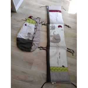 Tour De Lit & Gigoteuse Pour Bébé Sauthon - Occasion