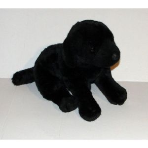 Peluche Chien Labrador Noir Animal Alley Toys R Us - Occasion