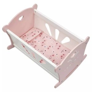 Lit A Bascule En Bois Pour Poupee One Two Fun - Occasion