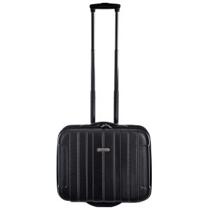 Pilot case Davidt's, compatible en tant que bagage cabine dans de nombreuses compagnies, même lowcost comme Easyjet. Il est composé de 2 compartiments : le premier propose une poche matelassée pour votre ordinateur 15' (Taille compartiment PC15' : L40 x H