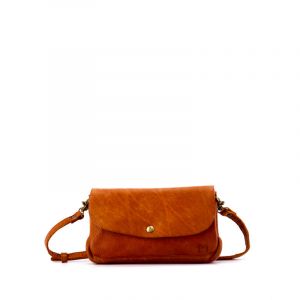 Jolie pochette Le Fid&egrave;le sign&eacute;e LM Maroquinerie en cuir Wash pleine fleur de vachette. <br>Multi port&eacute;s avec sa bandouli&egrave;re amovible et sa dragonne vous pourrez l'adapter &agrave; chaque tenue ou occasion.<br>Sous le rabat de fermeture &eacute;quip&eacute; d'un bouton pressio