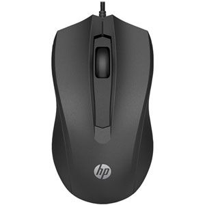 HP 100 - Souris filaire / Noir - 6VY96AA#ABB