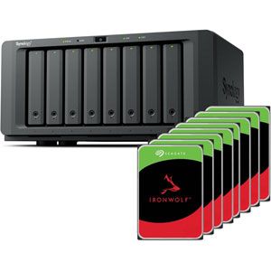 Synology Bundle DS1825+ avec 8x HDD Seagate IronWolf 10To - DS1825+ST10000VN