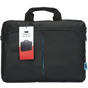 WE Sacoche pour PC portable 15.6p - Noir, bleu - SAC CC15B