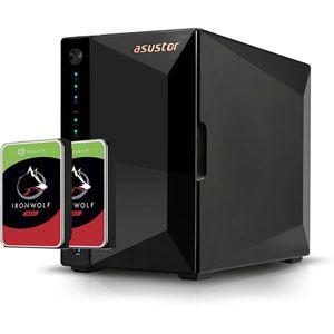 ASUSTOR DRIVESTOR 2 Pro Gen2 + 2 x Seagate IronWolf 4To - BUNAS3302Tv2-ST4000VN