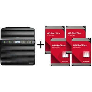 Synology Bundle DS423 / 4x WD Red Plus 12To - BUNDS423+WD120EFBX