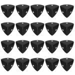 Lot de 20 protections d'angle en m&eacute;tal, bo&icirc;te antique en bois et meubles noirs d&eacute;coratifs &agrave; angle droit (BaBaoRui, neuf)