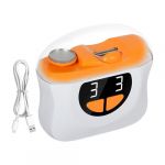 Coupe-ongles – Coupe-ongles pour bébé | Coupe-ongles automatique à faible bruit | LED silencieuse à 3 vitesses pour manucure des ongles des doigts des doigts intégré pour soins de bébé et entretien (uk-daming, neuf)