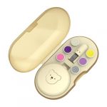 Lime &Agrave; Ongles &Eacute;lectrique Pour B&eacute;b&eacute; | Lime &agrave; Ongles &Eacute;lectrique pour B&eacute;b&eacute; - 6 T&ecirc;tes de Rechange & &Eacute;tui de Rangement Griffe Douce Adulte Enfant Maison Voyage (Manolyee, neuf)
