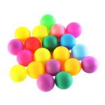 Lot de 50 balles de tennis de table colorées pour divertissement, balles de ping-pong légères pour activités d'apprentissage, balles de tennis de table colorées, petites balles (GuangZhouFoKuangKeJiYouXianGongSi, neuf)