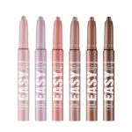 Nbbwwu Bâtons de fard à paupières pour les yeux, ensemble de crayons à paupières, Ensemble de fard à paupières mat, Crayon fard à paupières imperméable 6 pièces, Kit de maquillage pour les yeux (keslmk, neuf)
