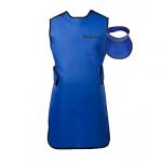 VesFy Tablier en Plomb Tablier De Protection Contre Les Rayons X Avec Collier Thyroïdien Pour Adultes, Tablier De Radioprotection Pour Hôpitaux Dentaires/animaux De Compagnie(0.35mmPb,90x60cm) (ODFTVP, neuf)