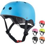 Casque V&eacute;lo Enfant Filles Gar&ccedil;ons 3-8 Ans, R&eacute;glable, Cyclisme Roller Skateboard Scooter, Bleu (Meioutong EU, neuf)