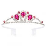 Beaupretty 1 Pc Bandeau Couronne Colorée Bourdonner Anniversaire Bandeau Fille Diadèmes Enfants Accessoire De Cheveux Pour Les Filles Décorations Bandeaux Bandeau Décoratif Strass Rose (lorianca, neuf)