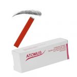 Healeved 50Pcs 12 Lames À Sourcils Lames D'Aiguille À Sourcils Lames De Microblading Rouge (Sonieg, neuf)