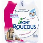 MONT ROUCOUS|Eau Minérale 6X1L|(Lot De 1)|Best Deal (NOVEO SOLUTIONS BUREAUTIQUE, neuf)