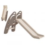 Gupamiga Toboggan Exterieur pour Enfants avec Poignées, Pente de Toboggan Extra Longue et Escaliers Antidérapants, Haute Résistance, Assemblage Facile et Pliable (Brun) (Ningbo Gumi E-Commerce Co., LTD, neuf)
