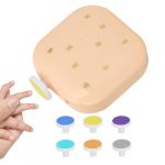 Toddler Electric Nail File, Toddler Nail Trimm Electric | Fichier de coupe des ongles USB Electric Toddler | Outil de soins aux ongles &agrave; faible bruit portable avec 6 coussinets de broyage pour la mais (hejinshiyuanhongjiebaihuochaoshi, neuf)