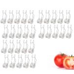 KMOCEPLY Lot de 30 crochets à rouleau pour treillis à tomates avec ficelle de 15 m de ficelle robuste pour treillis et plantes - Fil d'acier PP résistant à la chaleur et économise de l'espace - 15 m (FAHIMEH-fr, neuf)