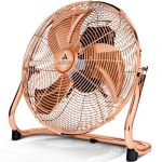 TRESKO AERSON Ventilateur de Sol 40 cm | Ventilateur sur Pied 75W | avec 3 niveaux de puissance | Débit d'air élevé | Construction robuste en métal | Inclinable à 110 degrés (DWD-Company, neuf)