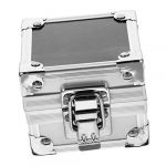 Happyyami Boîte de Rangement pour Ponceuse à Ongles en Aluminium Étui Organisateur Portable pour Forets de Meulage Support de Manucure Professionnel 1 Pièce pour Salon et Usage Domestique (Liunmiao, neuf)