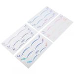 VINTORKY 4feuille Autocollants Holographiques Temporaires Pour Yeux De Décoration De Maquillage Avec Étoiles Et Pour Halloween Festivals Et Fêtes Autocollants Pour Double Paupière Et (Wesidun, neuf)