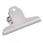 GUOKOFF 160mm Pince Bulldog, 12 Pièces Bulldog Clips Métal Grand, Argent Bulldog Binder Clips, Pinces à Charnière en Métal, Pinces Papier pour Photo, Bureau, l'école (hong jiu jiu mao yi, neuf)