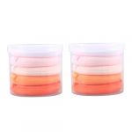 CALLARON 5pièces Puff De Maquillage De Éponges à Réutilisables Pour Fond De Teint Outils De Aléatoires Pour Et Utilisation (Raindrops On Roof, neuf)