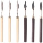 Gadpiparty 6 Pi&egrave;ces B&acirc;tonnets de M&eacute;lange Spatules Multifonctions pour Cosm&eacute;tique Nail Art Maquillage M&eacute;lange Pigments Fond Teint &agrave; (Waldenwde, neuf)